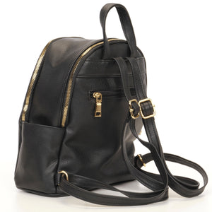 The Sleepy Panda Mini - Vegan Leather Mini Backpack