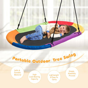 60 Inch Saucer Surf Outdoor Adjustable Swing Set - Electric for Infants