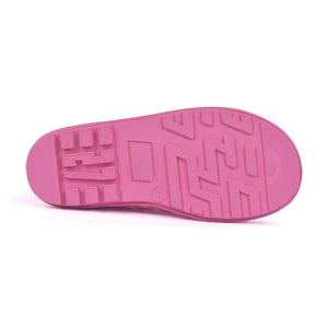 Pink Lux - Flex® baby boots, stylish and comfortable, showcased from angle 4. Perfect for little feet!