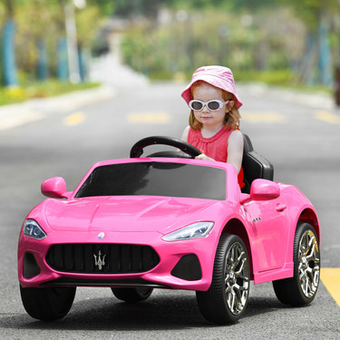 12V Kids Ride-On Car with Remote Control and Lights - Fun toy for outdoor adventures.