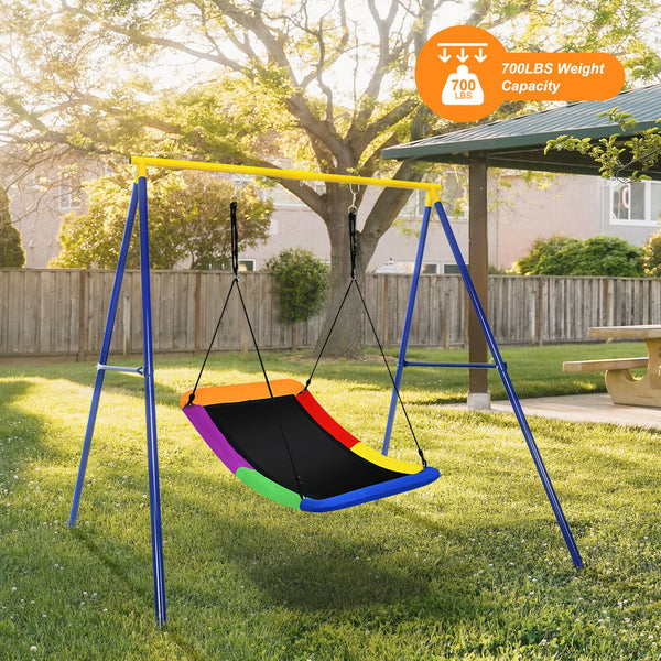 700lb Giant 60 Inch Platform Tree Swing for Kids and Adults