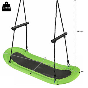 Saucer Tree Swing Surf Kids Outdoor Adjustable Swing Set