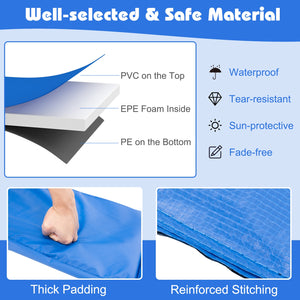 10 Feet Universal Spring Cover Trampoline Replacement Safety Pad for enhanced safety in outdoor play.