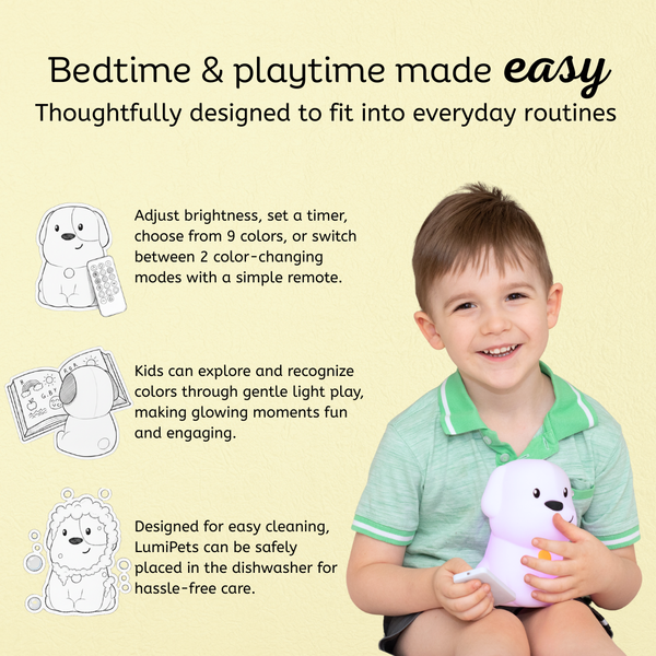 Pepper the Puppy: The Ultimate Dog Night Light for Brave Little Sleepers