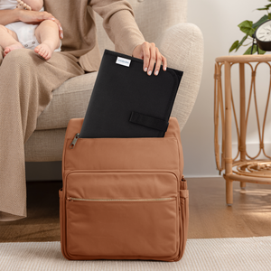 Compact Changing Pad in Solid Black