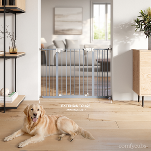 Baby Safety Gate in Pacific Blue