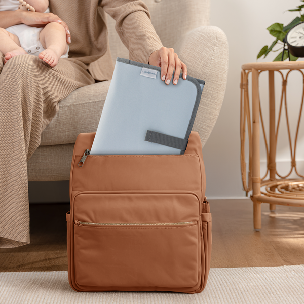 Compact Changing Pad in Sea Blue