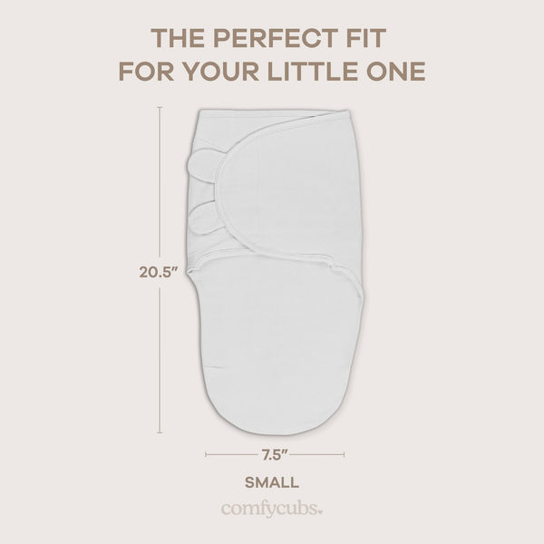 Easy Swaddle Blankets in Stone, Sage, Azul - Pack of 3, perfect for cozy and stylish baby swaddling.