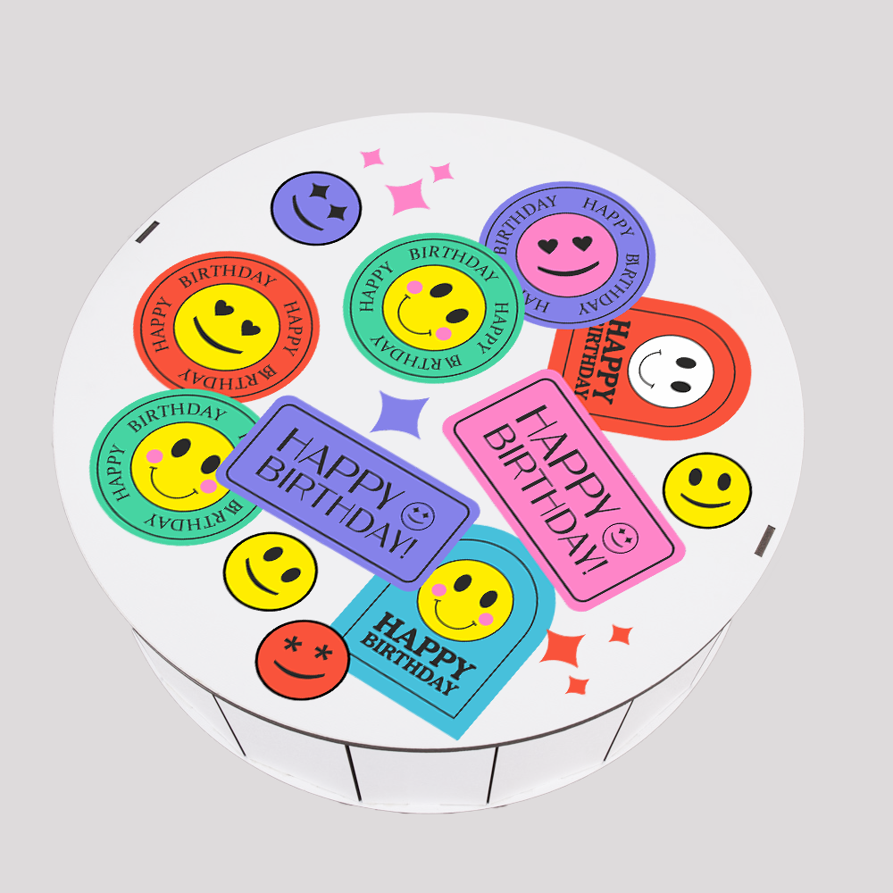 Wholesale Gift Boxes for Birthday Day Round (B2B)