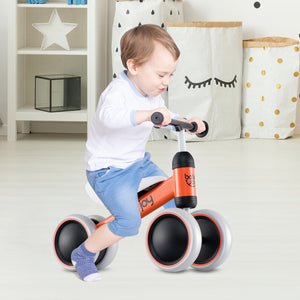 Baby Balance Bike for 2 Years Old Boys Girls No Pedal 4 Wheels