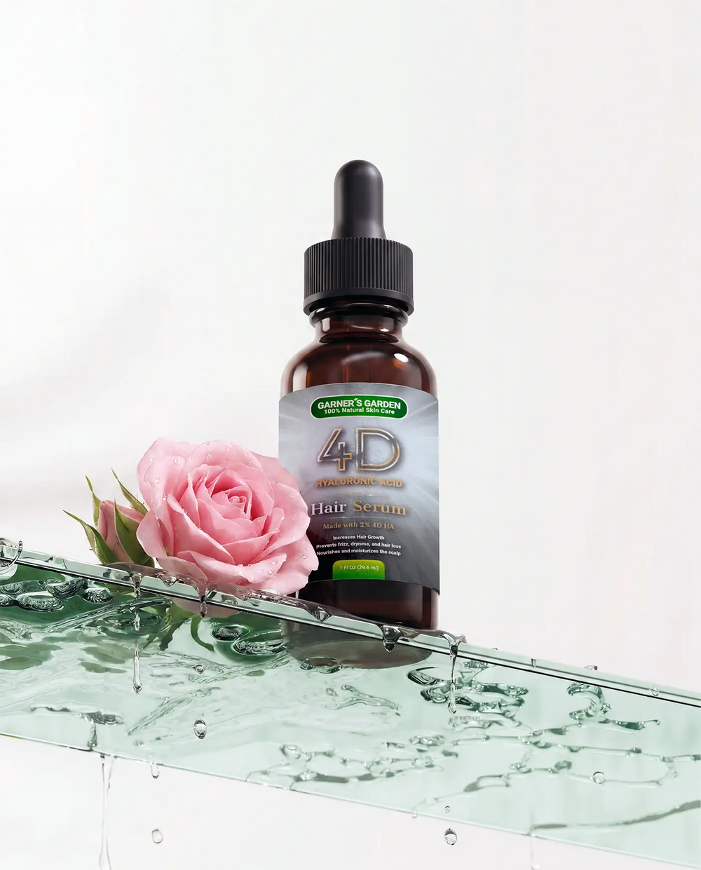 4D Hyaluronic Acid Hair Serum for babies - Nourishing facial care for delicate skin.