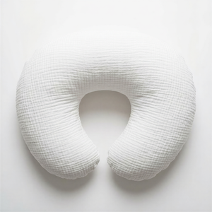 Wendy Anne C-Shaped Nursing Pillow Cover Organic Cotton Gauze