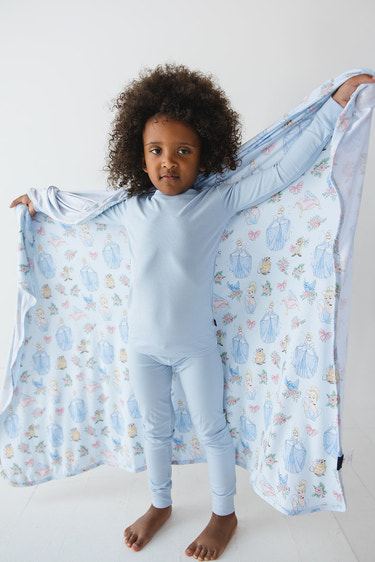 Blue Macaron (ribbed) - Set