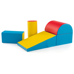 5-Piece Kids Climb and Crawl Activity Playset - Indoor & Outdoor
