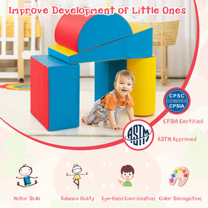 5-Piece Kids Climb and Crawl Activity Playset - Indoor & Outdoor