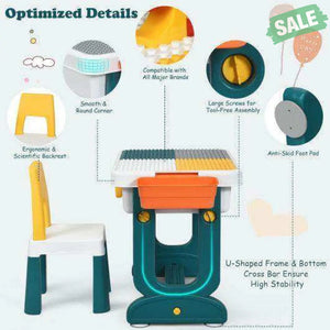 5-in-1 Kids Activity Table Set