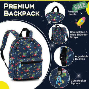 5 Piece Kids Luggage Set with Backpack Neck Pillow Name Tag Lunch Bag-Dark Blue Dark Blue Kids Luggage