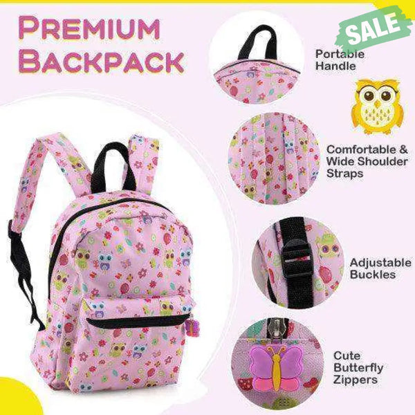 5 Piece Kids Luggage Set with Backpack Neck Pillow Name Tag Lunch Bag-Dark Blue Dark Blue Kids Luggage