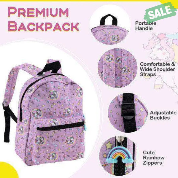 5 Piece Kids Luggage Set with Backpack Neck Pillow Name Tag Lunch Bag-Dark Blue Dark Blue Kids Luggage