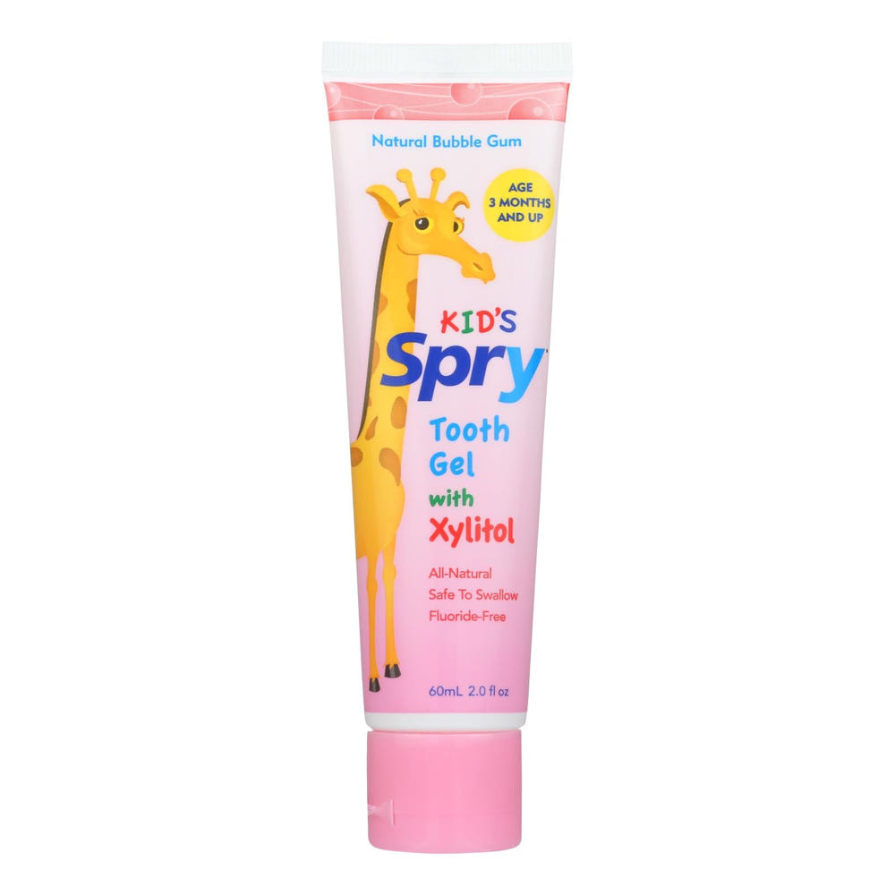 Cozy Farm Spry Kids' Tooth Gel 2 Fl Oz Bubble Gum