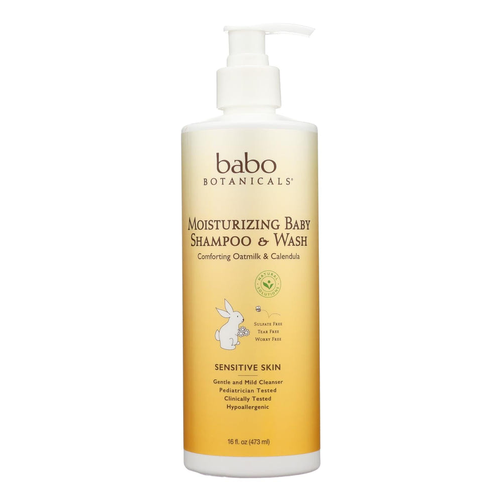 Cozy Farm Baby Shampoo and Body Wash 16 oz Gentle Oatmeal