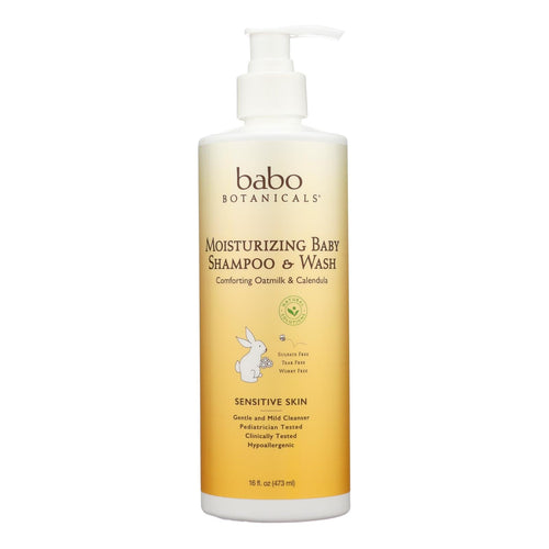 Cozy Farm Baby Shampoo and Body Wash 16 oz Gentle Oatmeal
