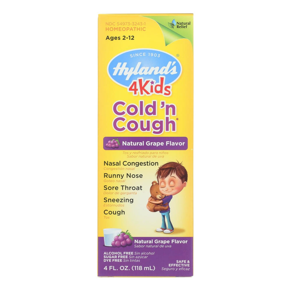 Cozy Farm Hyland's Homeopathic Cold N Cough Relief Grape 4 oz
