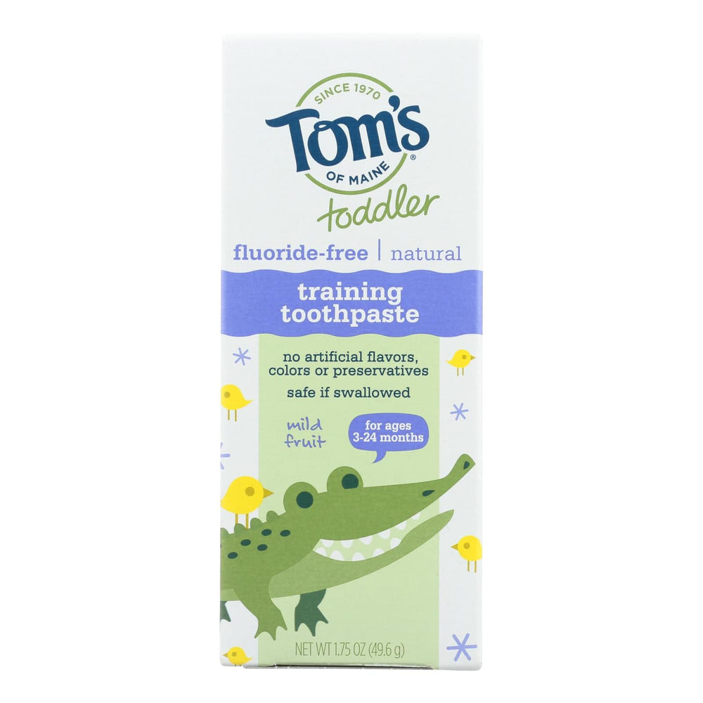 Cozy Farm Tom's of Maine Toddler Training Toothpaste 1.75 oz 6-pack