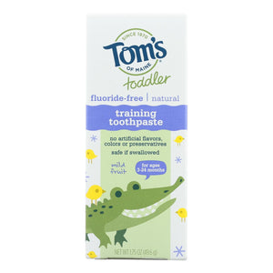 Cozy Farm Tom's of Maine Toddler Training Toothpaste 1.75 oz 6-pack