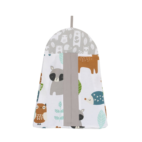NoJo Dreamer Little Woodland Friends 8 Piece Nursery Crib Bedding Set