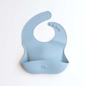 Calla and Friends Catch All Silicone Bib with Open Pocket