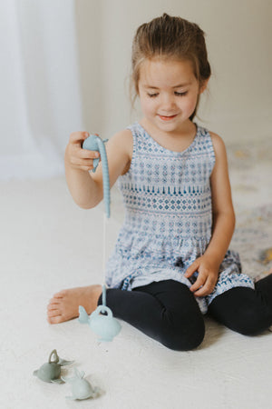 Silicone Fishing Set