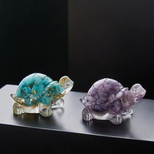 Crystal Turtle Decor