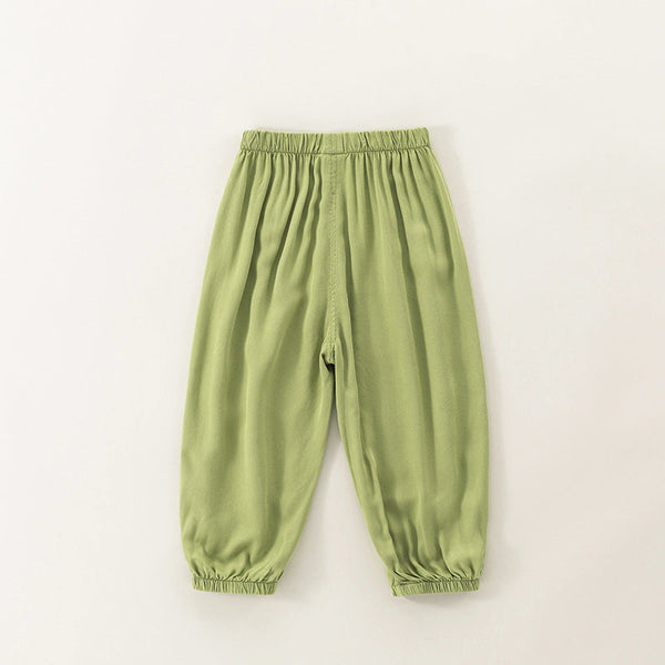 Baby Mosquito-Repellent Pants, Cotton-Linen Long Pants