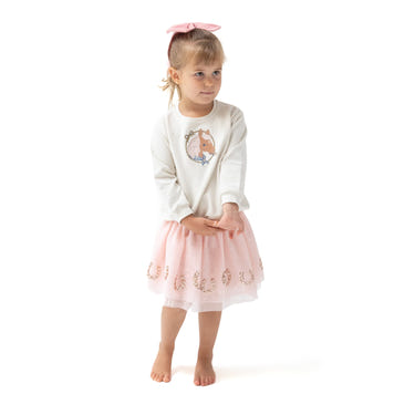 Western Tutu Skirt Horseshoe for babies, featuring a playful design perfect for little cowgirls.