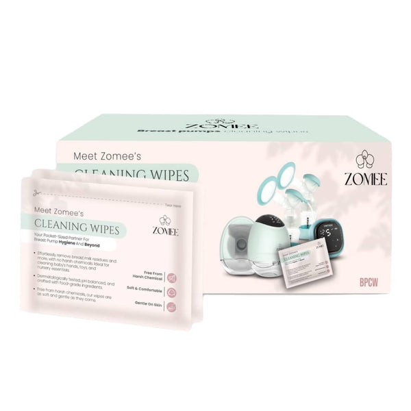 Zomee Breast Pump Cleaning Wipes (40ct)