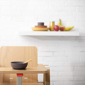 Nattou Silicone Children’s Tableware Set 4-Piece with Non-Slip Suction Plate & Bowl - MOOGCO Baby