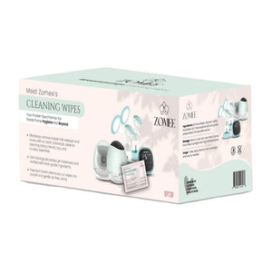 Zomee Breast Pump Cleaning Wipes (40ct)