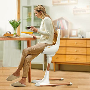 Modern High Chair: Adjustable Recline, 360° Rotation for Enhanced Durability, Stylish and Versatile Dining Chair for Babies and Toddlers