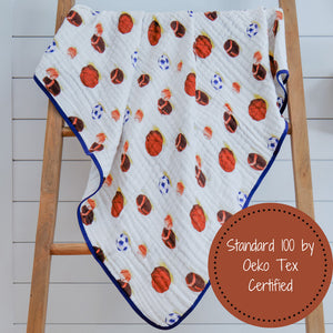 Go Sports Modern Baby Quilt