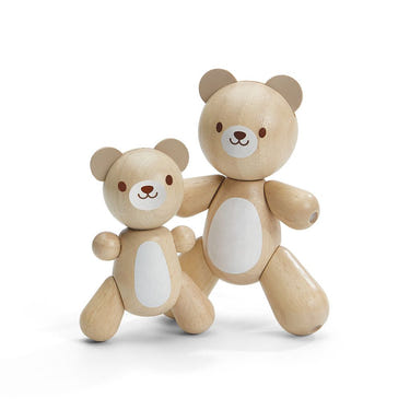Soft Bear & Little Bear plush toys, perfect comforters and loveys for babies.