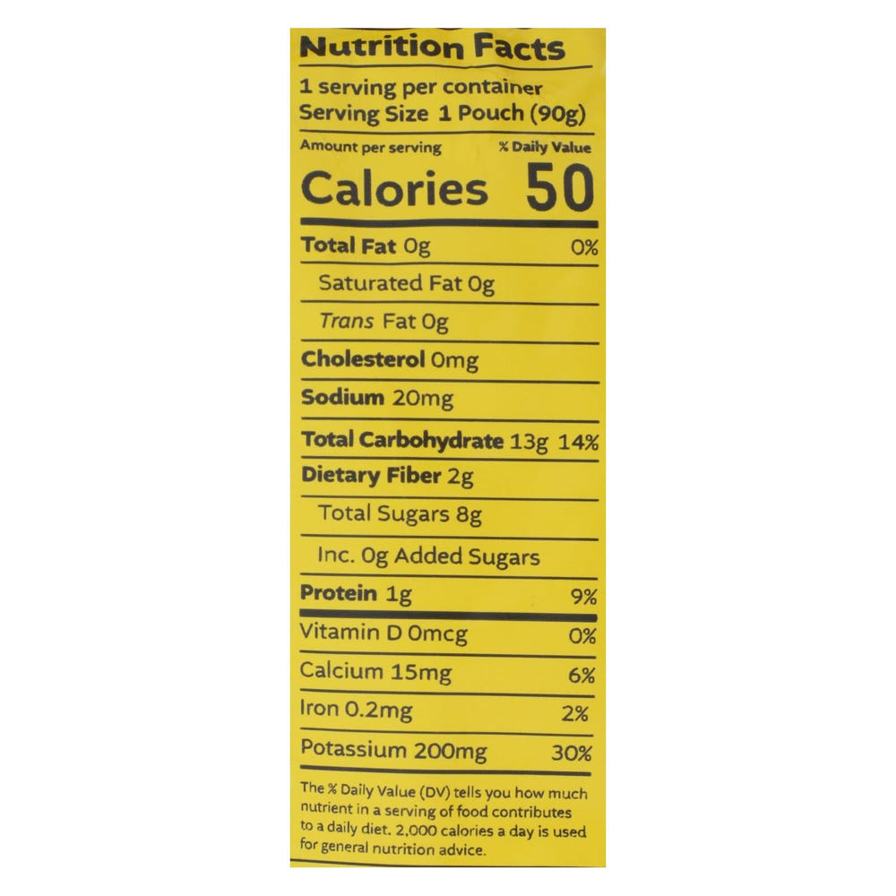 White Leaf Provisions Organic Baby Food, Mango, 3.17 oz, Pack of 6 - Healthy baby food option.