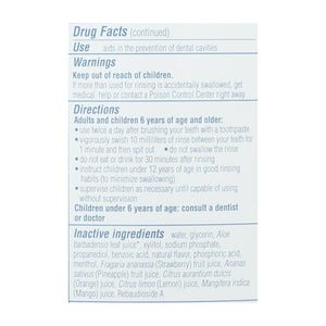 Tom's of Maine Kids Fluoride Rinse | Strawberry | 16 Oz.