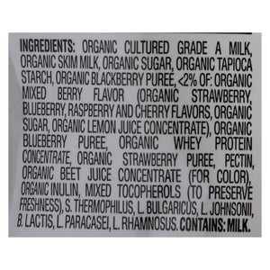 Happy Baby Organic Superfoods Yogurt & Fruit Snacks Mixed Berry, 1 oz pack of 8, perfect for babies and toddlers.