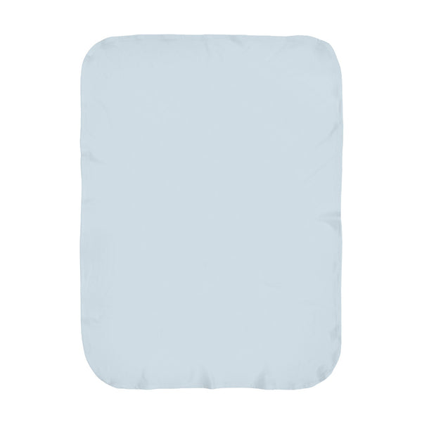 Personalize the Name and Birth Month swaddle blanket in sky with your baby's name