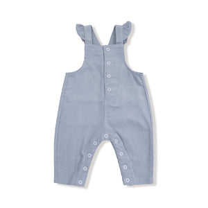 Quarry - Front Snap Ruffle Overall