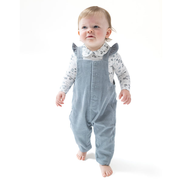 Quarry - Front Snap Ruffle Overall