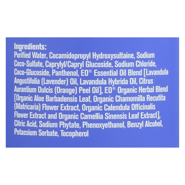 Eo Kids 3-in-1 Lavender Lullaby Calming Foaming Wash, Shampoo & Bubble Bath (32 Oz)