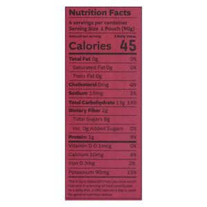 White Leaf Provisions Baby Food Apple Sweet Potato 6-pack, 3.2 Oz, displayed at an angle.