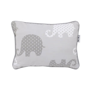 NoJo Dreamer Gray Elephant 8-Piece Nursery Crib Bedding Set